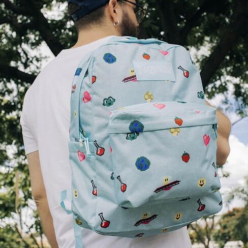 JanSport 26L Superbreak One – Durable Backpack, Cyberspace Galaxy in Saudi Arabia