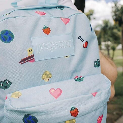 JanSport 26L Superbreak One – Durable Backpack, Cyberspace Galaxy in Saudi Arabia
