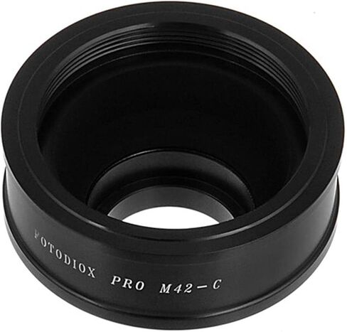 محول تركيب عدسة Fotodiox Pro متوافق مع M42 النوع 2 وعدسات مختارة من النوع 1 لكاميرات C-Mount in Saudi Arabia