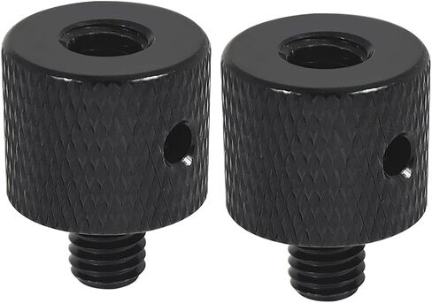 FEICHAO 2pcs Screw Adapter 1/4-20 Female to M5 M6 M8 M10 Male Screw with Reinforcement Side Hole for Tripod Camera Gimbal Accessories (1/4-20 to M6-1) in Saudi Arabia