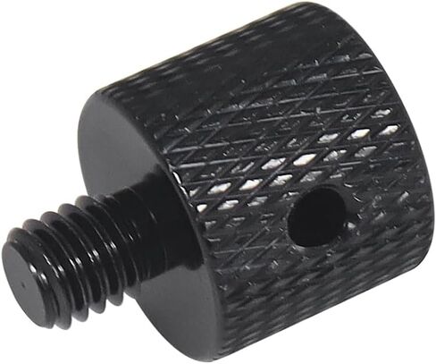 FEICHAO 2pcs Screw Adapter 1/4-20 Female to M5 M6 M8 M10 Male Screw with Reinforcement Side Hole for Tripod Camera Gimbal Accessories (1/4-20 to M6-1) in Saudi Arabia