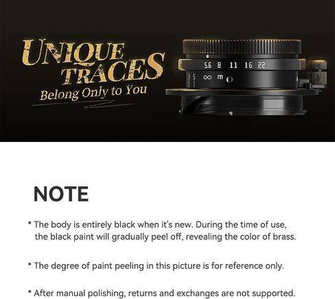 TTArtisan M28mm F5.6 إطار كامل فتحة كبيرة عدسات يدوية لكاميرات Leica M Mount M240 M3 M6 M7 M9 M9P M10 أسود نحاسي in Saudi Arabia