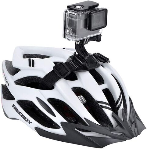 خوذة الكاميرا المشبك جبل حامل حزام جبل مع محول التثبيت السريع لكاميرا Gopro Hero / Osmo Action لخوذة التهوية، دراجة نارية خوذة جبل حزام in Saudi Arabia