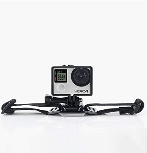 خوذة الكاميرا المشبك جبل حامل حزام جبل مع محول التثبيت السريع لكاميرا Gopro Hero / Osmo Action لخوذة التهوية، دراجة نارية خوذة جبل حزام in Saudi Arabia