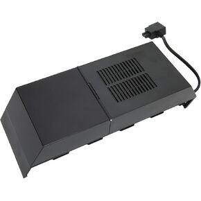 for PS4 Hard Drive Enclosure, HDD Bay Hard Drive Cover Shell, Plug and Play Support 3.5" Mobile Hard Disk for PS4 Internal HDD