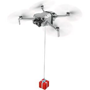 Drone Drop Release Airdrop Device for Dji Mini 4 Pro, Delivery Device Transport Thrower Wedding Bait Release