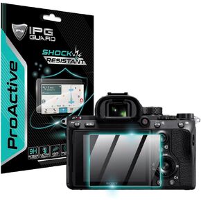 IPG ProActive for Sony Alpha 7R IV - A7R IV - α7R IV Mirrorless Camera Display (2 Units) 9H Hardness Screen Protector Smooth Glass Touch Ultra Responsive High Clarity Anti Scratch Smudge & Shock Proof Nano Technology Guard for A7R IV