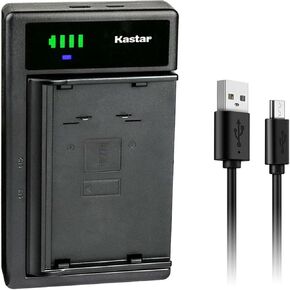 Kastar LTD2 USB NP-77H Battery Charger Compatible with Sony CCD-V88 CCD-V88E CCD-V9 CCD-V900 CCD-V900E CCD-V90E CCD-V95E CCD-V99 CCD-V9E, MVC-2000 MVC-5000, Sony XV SeriesXV-M30 XV-MH30