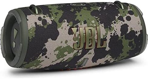 JBL Xtreme 3 Portable Bluetooth Speaker - Powerful Sound & Deep Bass - IP67 Waterproof - Pair with Multiple Speakers - Wireless Bluetooth Speaker Bundle with Megen Protective Hardshell Case(Camo) in Saudi Arabia