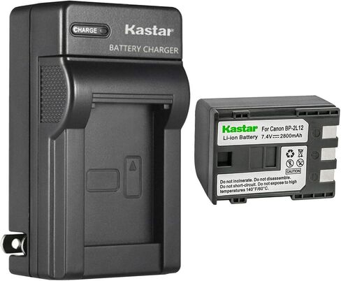 Kastar 4-Pack Battery and AC Wall Charger Replacement for Canon NB-2L, NB-2LH, NB-2L5, NB-2L12, NB-2L13, NB-2L14, NB-2L18, NB-2L24, BP-2L5, BP-2L12, BP-2L13, BP-2L14, BP-2L18, BP-2L24 Battery in Saudi Arabia
