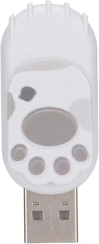 محرك فلاش USB 2.0، عصا ذاكرة USB على شكل مخلب قطة لطيفة، 16 جيجابايت/32 جيجابايت/64 جيجابايت/128 جيجابايت، عصا ذاكرة USB محمولة على شكل حرف U للكمبيوتر المحمول، رمادي (64 جيجابايت) in Kuwait