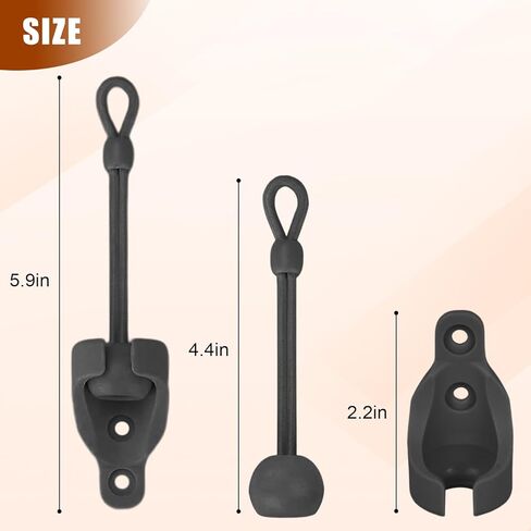 SeprochooSunshade Curtain Replacement Parts, Bungee Jumping kit, Suitable for Coolaroo's External Roller Blinds, and Compatible with Various Outdoor Sunshade Models(1set, Beige) in Kuwait