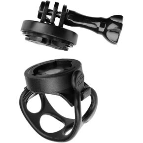 Bike Computer Clamp Mount Compatible with Garmin/G G+/Mage ne GPS Computers with Adapter Mount for Go Pro Cameras Quick Release Thumbscrew Mount Set