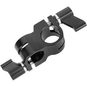 15mm Rod Clamp 90 Degree Rod Drill Adapter for DSLR Rig System Shoulder-Mounted Studio Accessories