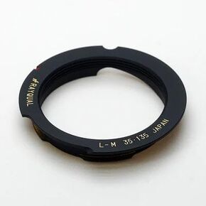 Rayqual Lens Mount Adapter : Compatible with L39 Screw Lens to leicaM Body (L to M) 28-90 Black