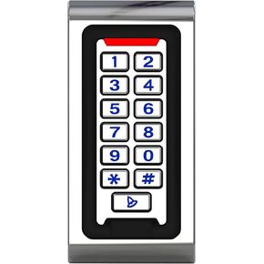 Waterproof Zinc Alloy Metal Case RFID 125khz Access Control Keypad Work Stand-alone for Security System