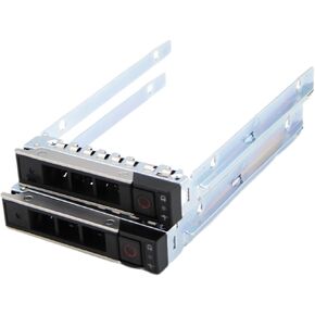 Lot of 2pcs 2.5" DXD9H SSD SAS SATA Hard Drive Caddy for Dell 14th Gen R440 R640 R740 R740xd R940 R6415 R7415 R7425 Servers Hot Swap Bracket by Bthebkrs