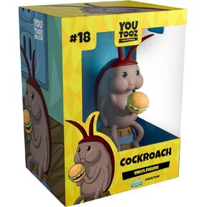 Youtooz Cockroach 4.8" Inch Vinyl Figure, Official Licensed Cockroach Collectible from Spongebob Squarepants by Youtooz Spongebob Squarepants Collection