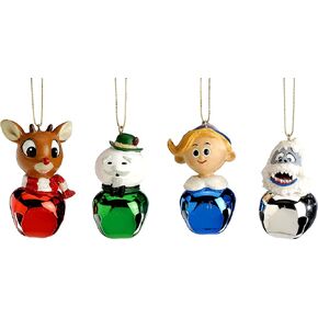 Rudolph the Red Nose Reindeer 22348 Rudolph and Friends Jingle Buddies, 4-Piece