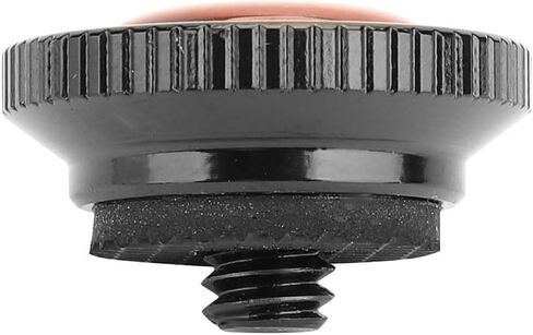 Quick Release Plate, Aluminium Alloy Round Quick Release Plate with Standard 1/4inch Screw Mini Quick Release Plate Tripod Replacement Part for Compact Action Tripod (Red) in Saudi Arabia