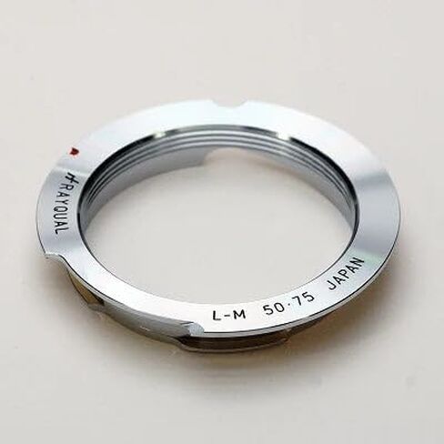 Rayqual Lens Mount Adapter : Compatible with L39 Screw Lens to leicaM Body (L to M) 28-90 Black in Saudi Arabia