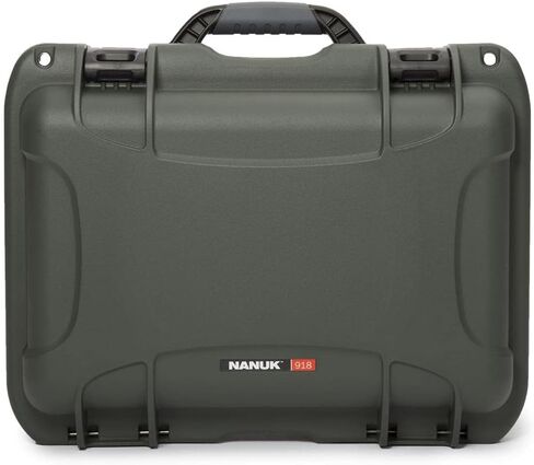 NANUK 918 Medium Waterproof Hard Case with Foam Insert 16.9" x 12.9" x 9.3" - Black in Saudi Arabia