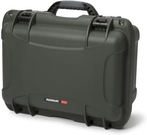 NANUK 918 Medium Waterproof Hard Case with Foam Insert 16.9" x 12.9" x 9.3" - Black in Saudi Arabia