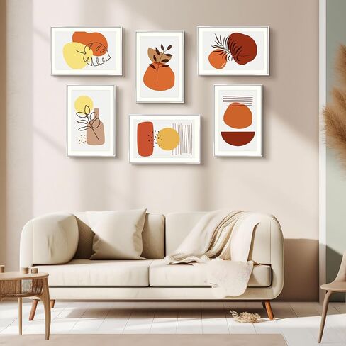 Space Art Deco, 11x14 Picture Frame Set of 3, Display Pictures 8x10 with Mat or 11x14 Without Mat, Wall Mounting Gallery Photo Frames, Gold in Kuwait