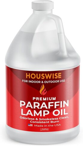Premium Liquid Paraffin Lamp Oil for Indoor Use (1 Quart) - Smokeless Odorless Paraffin Oil Lamp Fuel, Lantern Oil, Candle Oil for Lamps, Indoor Lamp Oil, Liquid Paraffin Oil in Saudi Arabia