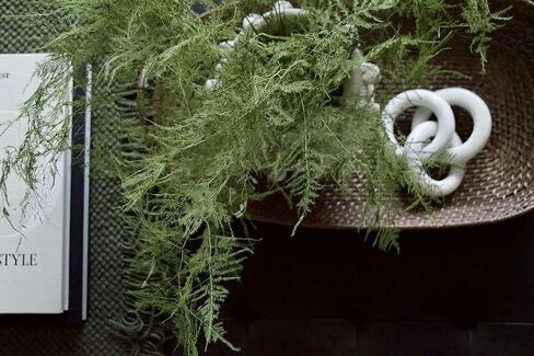 Glimpse & Hollow Marble Chain Link Decor - Book Shelf Decor Accents, Marble Decor, Small Bookshelf Decorative Objects, White Room Decor | Neutral Home Decor, Mid Century Modern Decor | 8" in Saudi Arabia