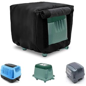 Septic Linear Air Pump Cover with Plush Lining,Heavy Duty Waterproof / Aerator Pump Cover - Protects from Severe Snow and Intense Sun