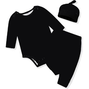 HIHA Infant Baby Boys Girls Halloween Clothes Long Sleeve Romper Pants Set 3 Piece Clothing in Kuwait
