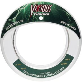 Vicious Fishing 40# Fluorocarbon Leader Line