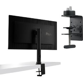 ASUS ProArt Desk Mount Kit (ACL02) – Supports Most 24" to 34" Proart Displays, C-Clamp, Mounting Base, Ergonomic Adjustments, Clean Desk Setup, Free Up Desk Space, Quick and Easy Set-up, Minimal