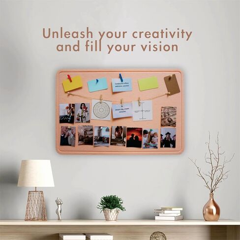 Vision board kit for Wall,Vision boards for adults,Vision board supplies,Dream Board-23.62''x11.8''x0.78''-All required small accessories to Visualize The Life of Your Dreams in Saudi Arabia