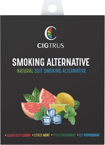 Smokeless Air Inhaler - Natural Smoking Alternative | Tobacco-Free, Nicotine-Free, & Non-Electric | Oral Fixation Relief - Quit Smoking Aid & Stop Vaping Aid | Variety Pack - 4 Flavors in Saudi Arabia