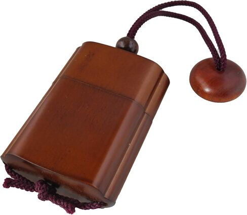 Japanese Inro, netsuke, seal case, pill box, Aoi Tokugawa clan, 7 x 9.5 cm in Saudi Arabia