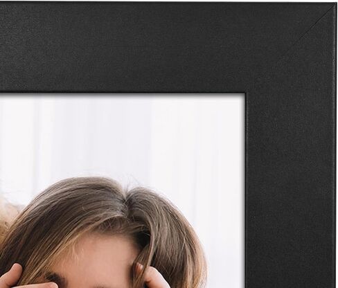 Frametory, 5x7 Double Picture Frame Hinged Photo Frames Two Folding Frame Desktop Glass Frame Vertical (Gray, 5x7 Double) in Saudi Arabia