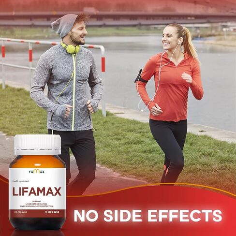Liver Supplement, Dry Artichoke Silymarin Milk Thistle Vitamin C & B2 Herbal Detox & Repair Formula Support Cleanse, 30 Capsules, Dairy Free, Soy Free, Gluten Free, Natural Energy Support in Saudi Arabia