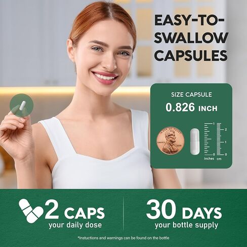 دعم الغدة الدرقية للنساء - السيلينيوم 200 ميكروجرام | الزنك واليود | إل-تيروسين | مغنيسيوم | Adaptogen Herbs - 20 في 1 مضاد للأكسدة ودعم المناعة - نباتي، غير معدل وراثيًا، تم اختباره معمليًا - 60 كبسولة، صنع في الولايات المتحدة الأمريكية in Kuwait