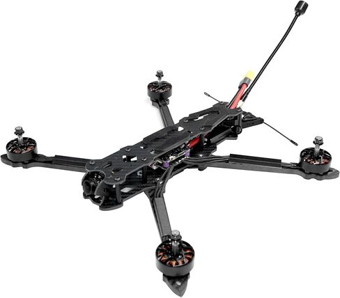 طقم طائرة بدون طيار FPV مقاس 7 بوصة مع F405 FC 60A ESC، محرك بدون فرشاة 4S 2807 1350 KV، سباق بدون طيار RC بدون طيار in Kuwait