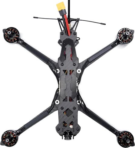 طقم طائرة بدون طيار FPV مقاس 7 بوصة مع F405 FC 60A ESC، محرك بدون فرشاة 4S 2807 1350 KV، سباق بدون طيار RC بدون طيار in Kuwait