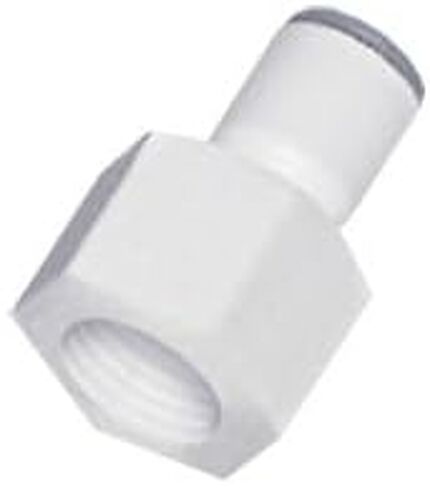 باركر هانفين 6315 60 18WP2 LIQUIfit بوليمر الجسم موصل سالب، 3/8 "أنبوب الدفع للتوصيل × 3/8" أنثى NPTF in Kuwait