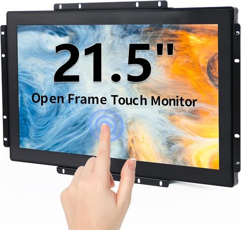شاشة لمس سعوية صناعية 21.5 بوصة 10 نقاط، مقاومة للماء IP65 1920x1080 @ 60 هرتز TFT LCD IK08 شاشة لمس بتصميم إطار مفتوح مناسبة للأكشاك in Kuwait