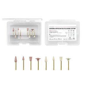 Dental Composite Resin Polishing Disc Polishe Wheels, Dental Dimond Impregnated Polishing System for Polishing Sanding Finishing Grinding Dental Lab Tool