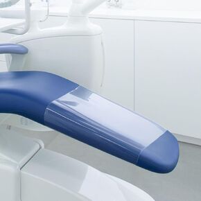 Airgoesin 2pcs Dental Chair Unit Foot Mat Cushion Pad Dustproof Toe Cover Plastic Protector Washable