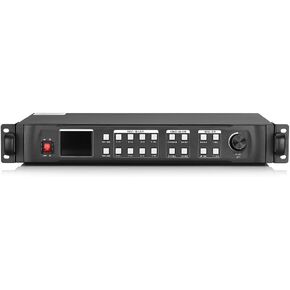 Kystar Full-Color HD LED Multi-Window Video Processor, 2560×1536@60Hz Matrix 1x2 Video Wall Controller- U2