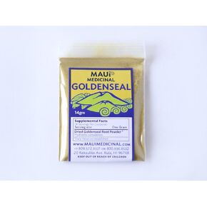 Goldenseal Root Powder 7gm = 1/4 oz. **USA GROWN & PACKAGED**