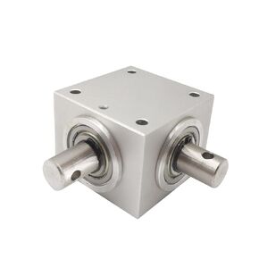 1:1 Right Angle Tapered Bevel Gearbox 1.5 Module 20 Teeth 90° Angle Drive Steering Gear Device Simple Mechanical DIY Module with 15mm Shaft