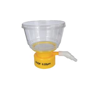 500ml Bottle Top Only Vacuum Filtration, 0.22µm PES Membrane, Graduated, Sterile (12 Filter Tops/case)
